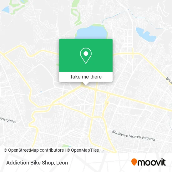 Addiction Bike Shop map