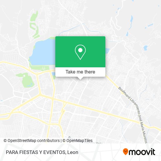 Mapa de PARA FIESTAS Y EVENTOS