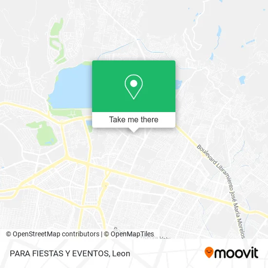 PARA FIESTAS Y EVENTOS map