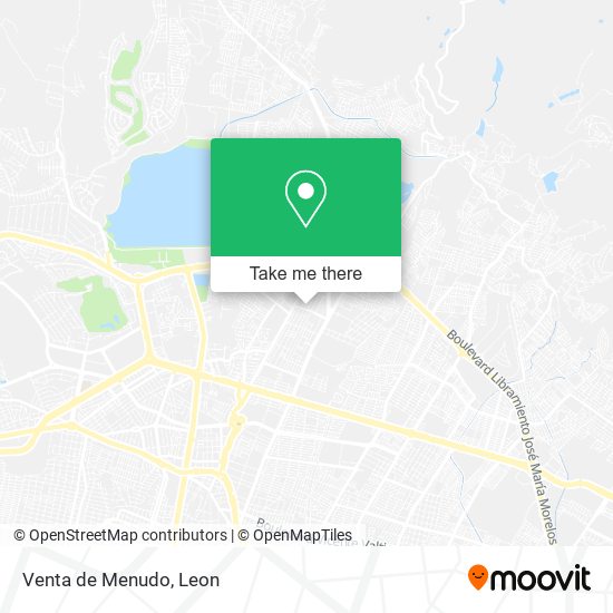 Venta de Menudo map