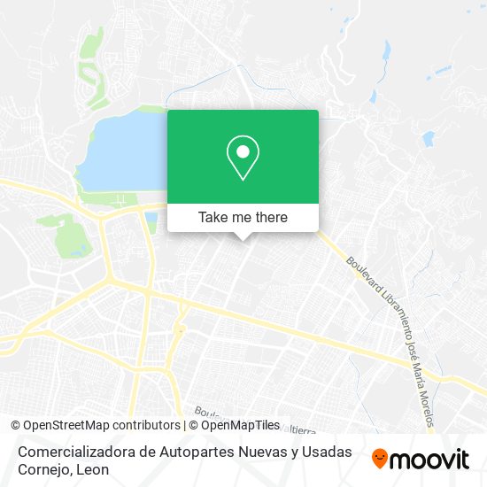 Comercializadora de Autopartes Nuevas y Usadas Cornejo map