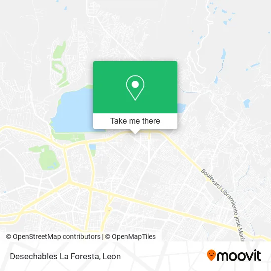 Mapa de Desechables La Foresta