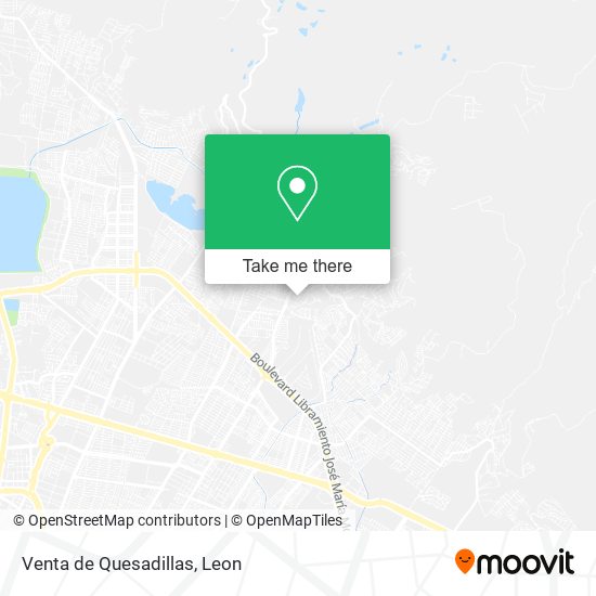 Venta de Quesadillas map