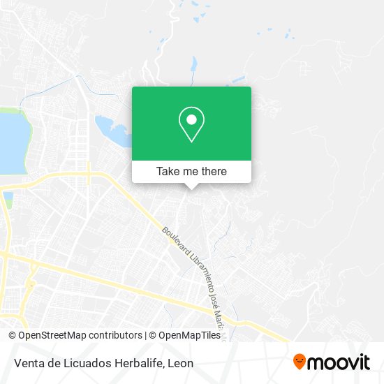 Venta de Licuados Herbalife map