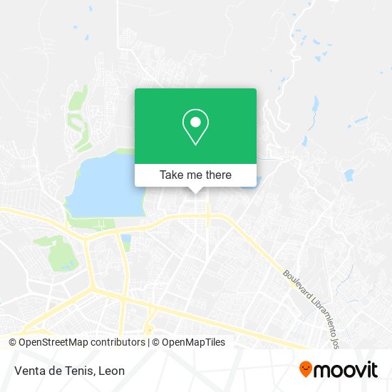 Venta de Tenis map