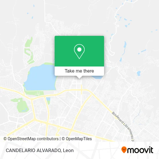 CANDELARIO ALVARADO map