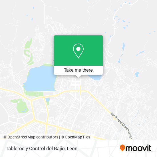Tableros y Control del Bajio map