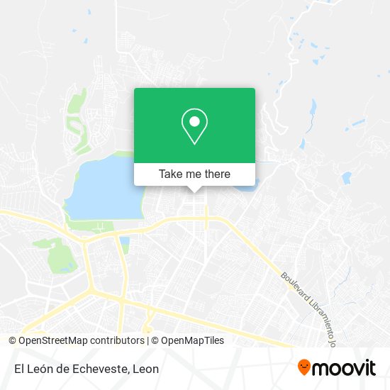 El León de Echeveste map