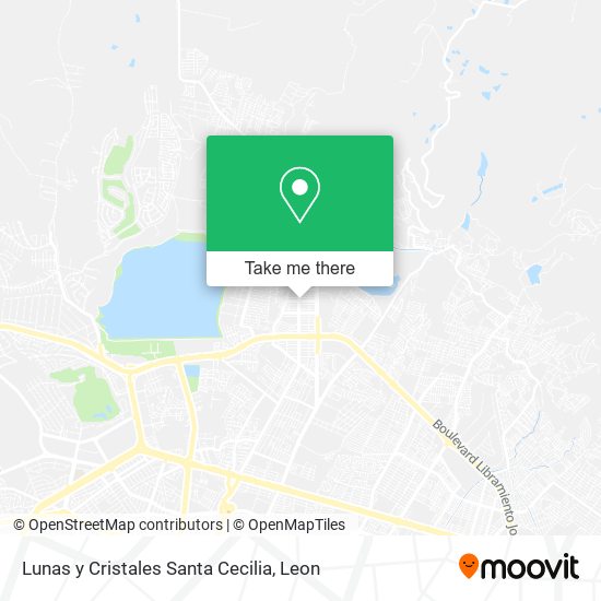 Lunas y Cristales Santa Cecilia map