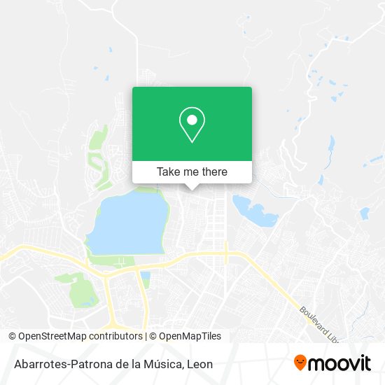 Abarrotes-Patrona de la Música map