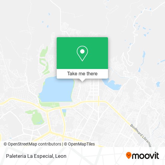 Paleteria La Especial map