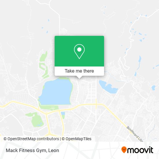 Mack Fitness Gym map