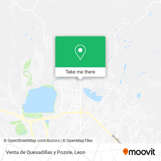 Venta de Quesadillas y Pozole map