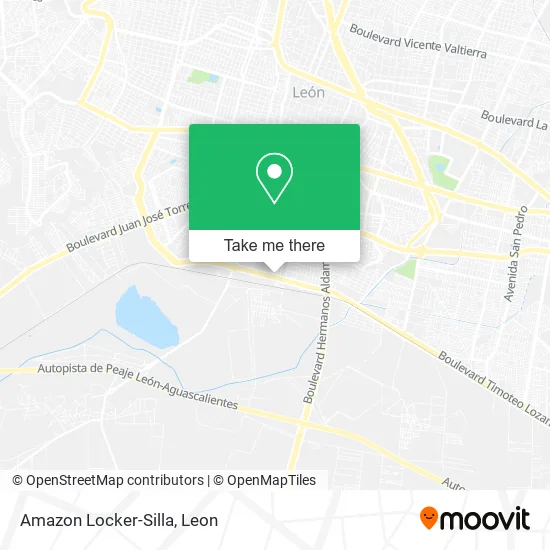Amazon Locker-Silla map