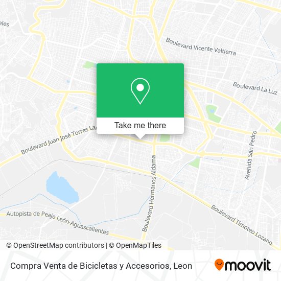 Compra Venta de Bicicletas y Accesorios map
