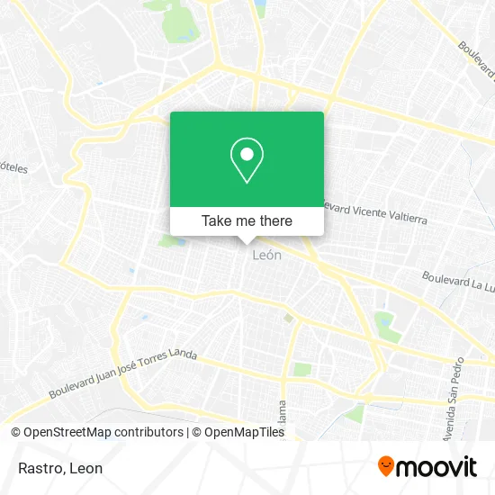 Rastro map