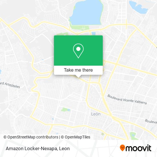 Amazon Locker-Nexapa map