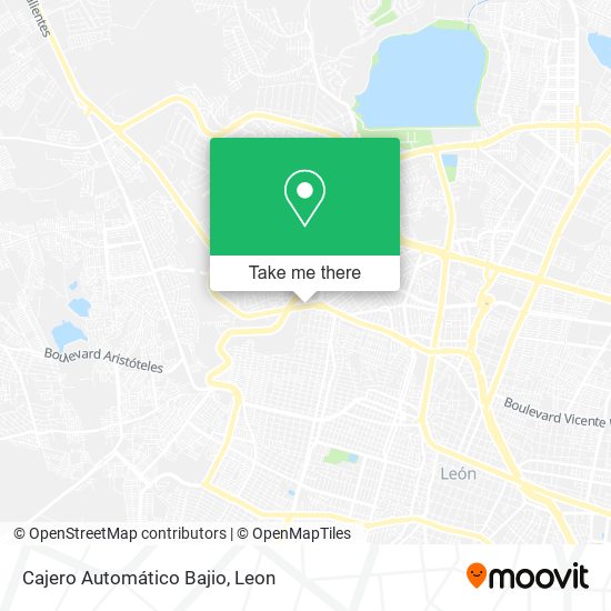 Cajero Automático Bajio map