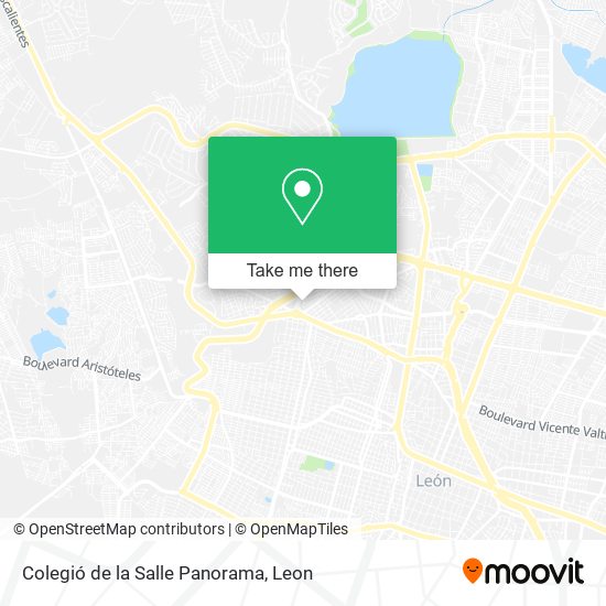 Colegió de la Salle Panorama map