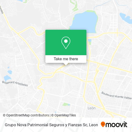 Mapa de Grupo Nova Patrimonial Seguros y Fianzas Sc