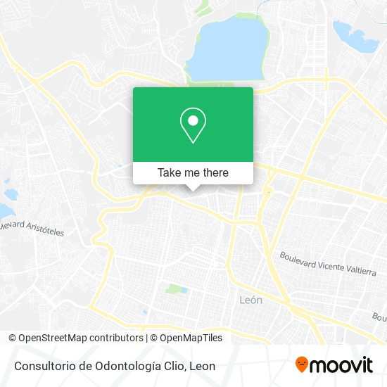 Consultorio de Odontología Clio map