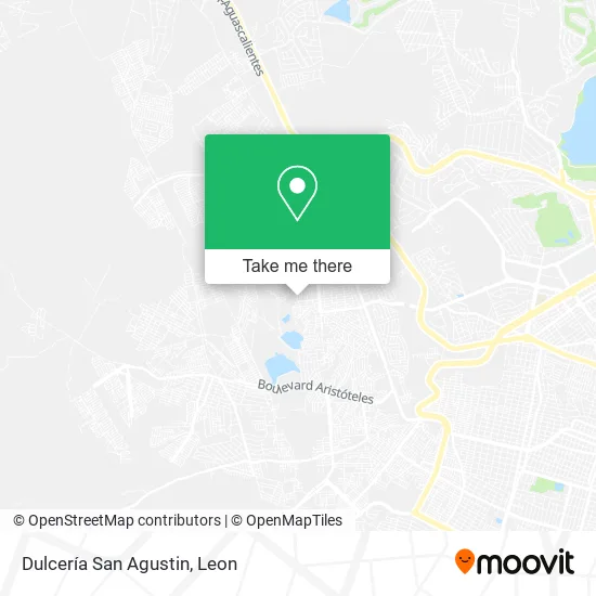 Dulcería San Agustin map