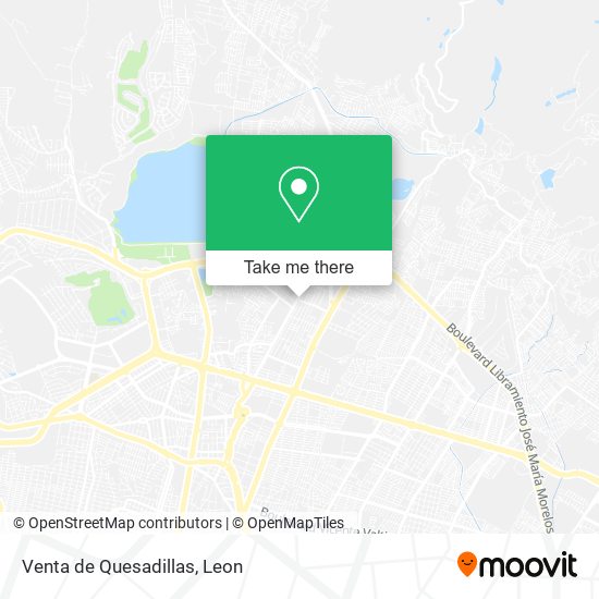 Venta de Quesadillas map