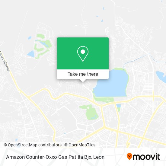 Amazon Counter-Oxxo Gas Patiãa Bjx map