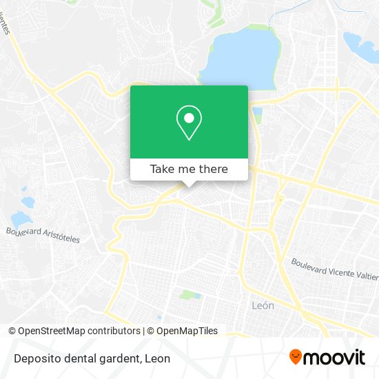 Mapa de Deposito dental gardent