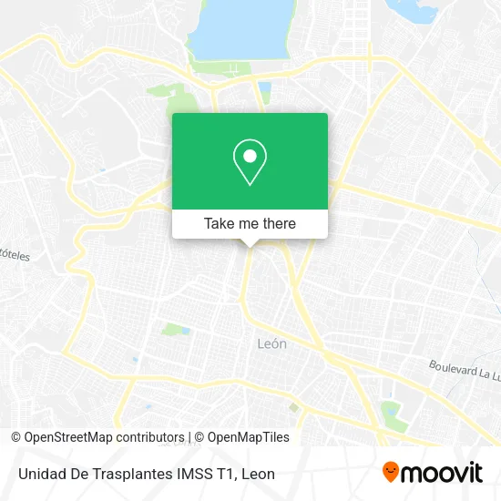 Unidad De Trasplantes IMSS T1 map