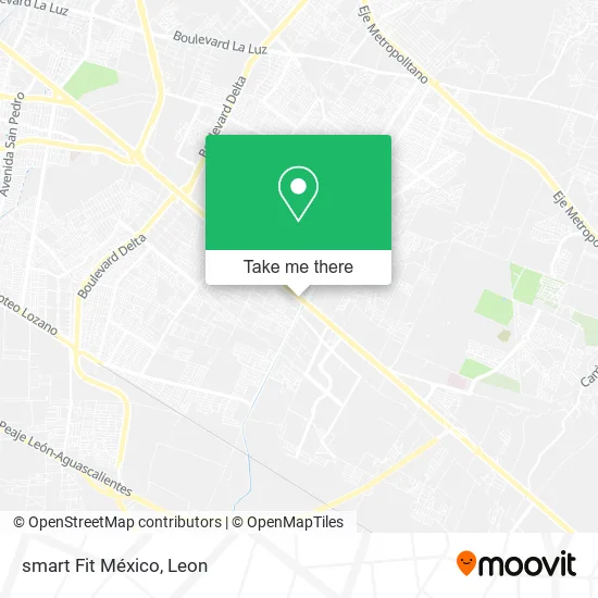 smart Fit México map