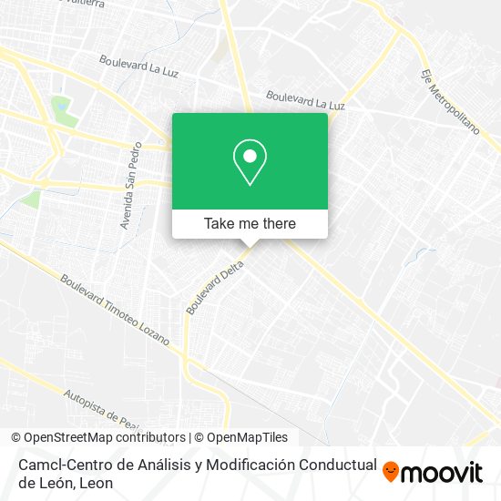 Camcl-Centro de Análisis y Modificación Conductual de León map