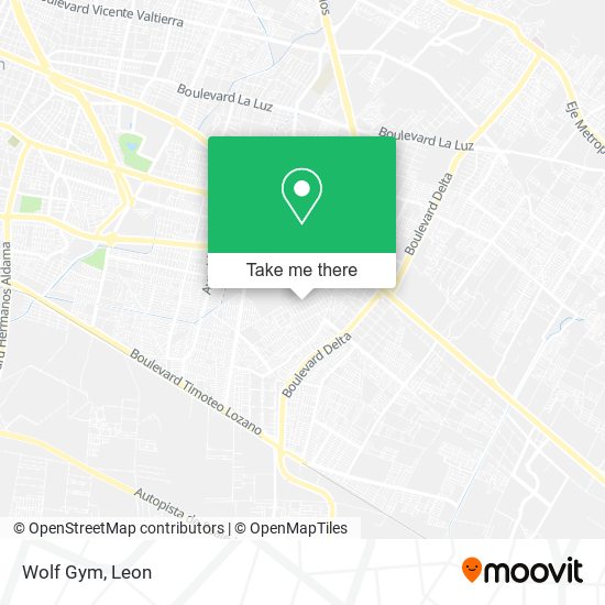 Mapa de Wolf Gym