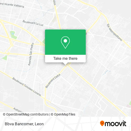 Bbva Bancomer map