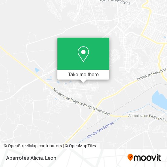 Abarrotes Alicia map