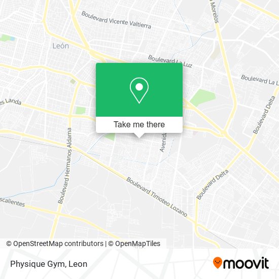 Physique Gym map