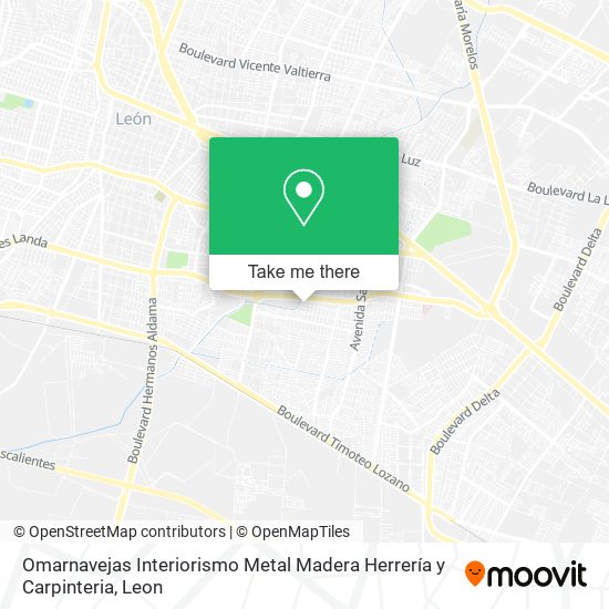 Omarnavejas Interiorismo Metal Madera Herrería y Carpinteria map