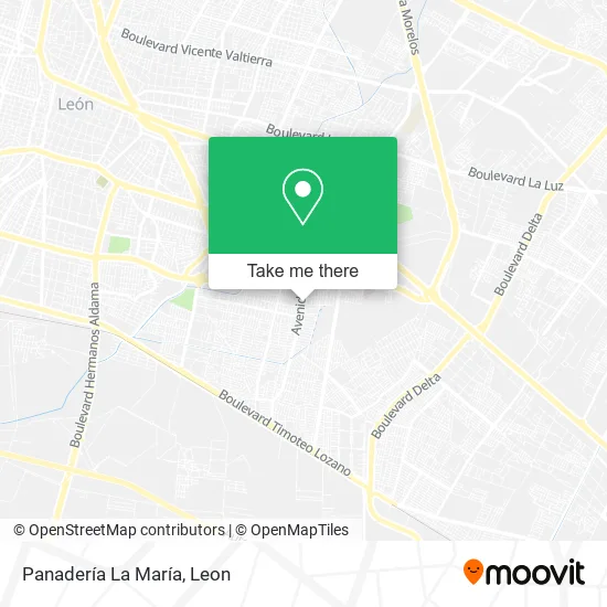 Panadería La María map