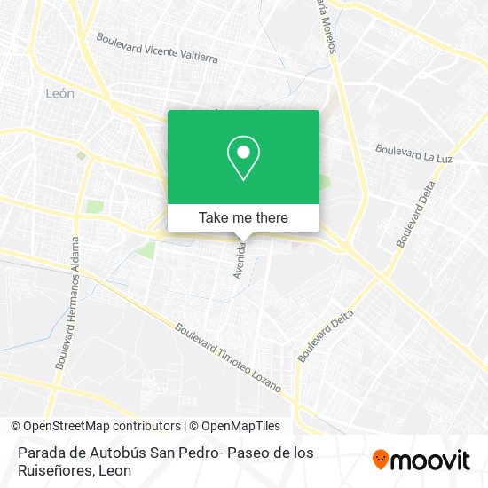 Parada de Autobús San Pedro- Paseo de los Ruiseñores map