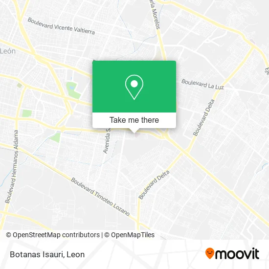 Botanas Isauri map