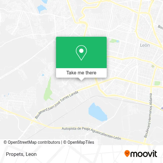 Propets map