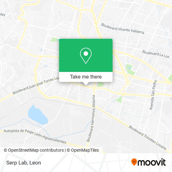 Serp Lab map