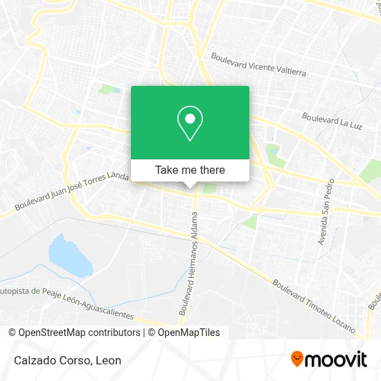 Calzado Corso map
