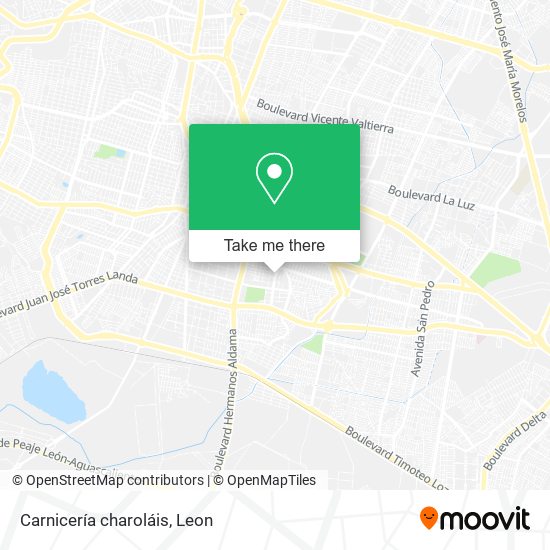 Carnicería charoláis map