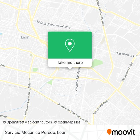 Servicio Mecánico Peredo map