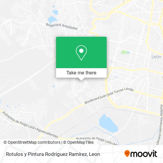 Rotulos y Pintura Rodriguez Ramírez map