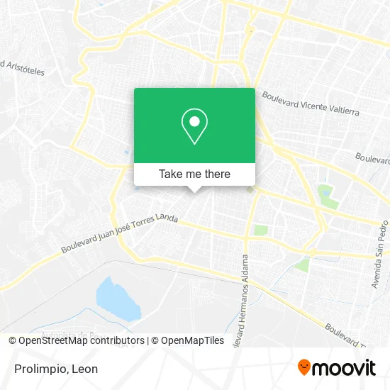 Prolimpio map