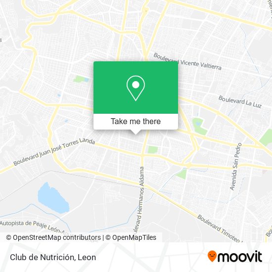 Club de Nutrición map