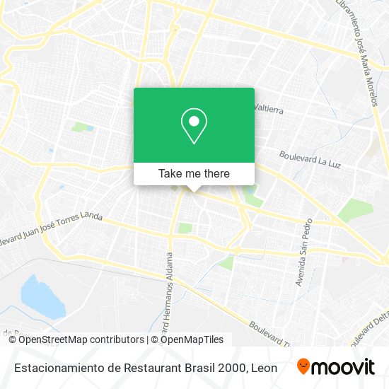 Mapa de Estacionamiento de Restaurant Brasil 2000