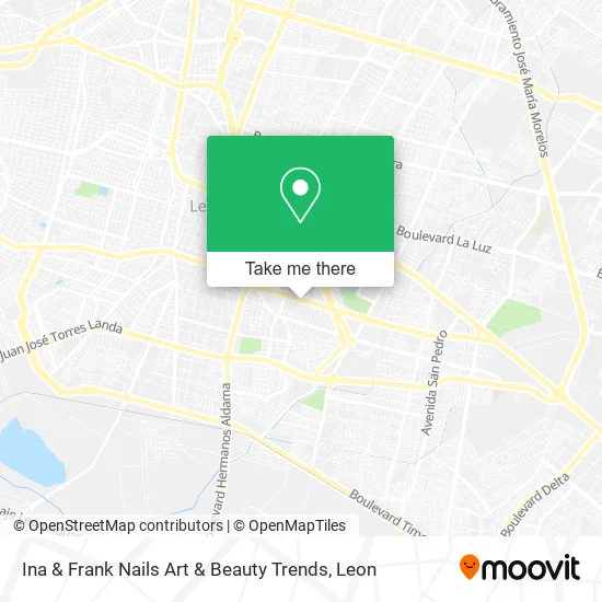 Ina & Frank Nails Art & Beauty Trends map